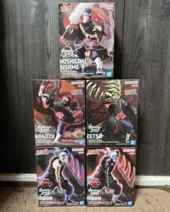 NARUTO VIBRATION STARS 飛段 角都 ゼツ 鬼鮫 フィギュア
