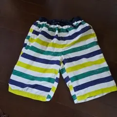 男児用水着１６０スイミングストライプ水遊びプールアウトドア