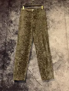 supreme snake print chino pant w32 - メルカリ