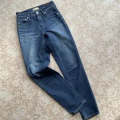 美品 YANUK ヤヌーク High West Ruth デニム W22ブルー