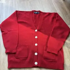 Ralph Lauren 赤 カーディガン Mサイズ