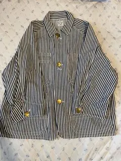 t*n様 orSlow オアスロウ／BEAMS BOY別注 ヒッコリー カバーオ