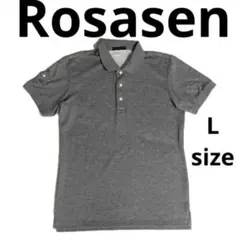 ROSASEN ロサーセン　ポロシャツ　ゴルフシャツ　グレー　50（L）のサムネイル