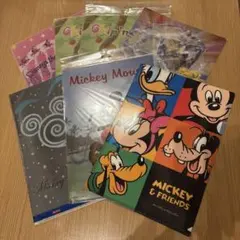 ミッキー＆フレンズ ディズニー クリアファイル 7枚セット