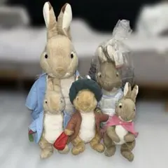ピーターラビット　ぬいぐるみ　5体　まとめ売りのサムネイル