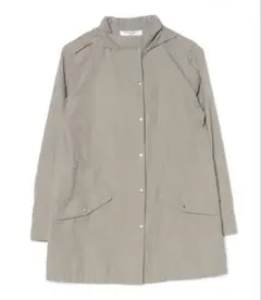 フード付きミリタリーモッズコートナチュラルビューティーベーシック