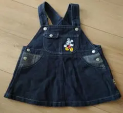 ミッキー。ジャンパースカート。90cm