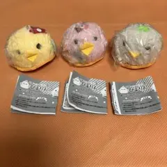 ぴよりん ぬいぐるみマスコットvol.2 3種セット