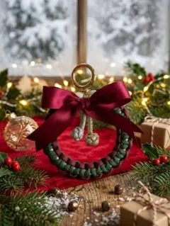 ハンドメイド パラコード クリスマスリースリース