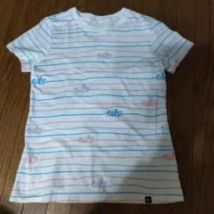 Nike ストライプ 半袖Tシャツ　フィットネス　ランニング