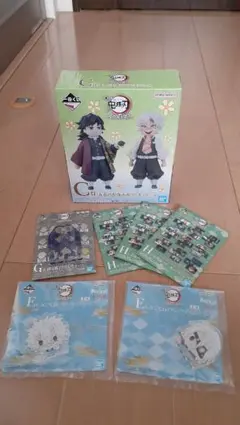 【匿名配送】一番くじ 鬼滅の刃 C賞 義勇の想像再現フィギュアセット