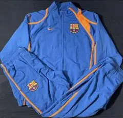 超希少 09/10 fc Barcelona tracksuit 上下セット