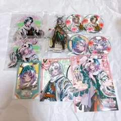 【未開封】マツリカの炯 天命華燭伝 FD ステラ 缶バッジ アクスタ マツリカの炯 天命華燭伝 青凛 ワングー ステラ 缶バッジ アクスタ
