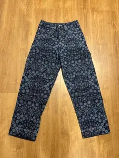 19SS 定価 41800円 ANREALAGE 総柄レーザー加工 ワイドデニムのサムネイル