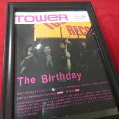 A4額縁】チバユウスケ BIRTHDAY ミッシェルガンエレファントポスター風
