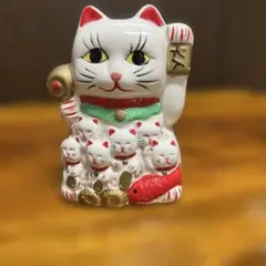 今戸神社 招き猫 置物 7cm ペア - メルカリ