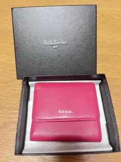 s*r様 Paul Smith ピンクレザー三つ折り財布