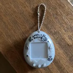 【希少】てんしっちのたまごっちケース ホワイト　平成レトロ　1997 ラメ 希少】てんしっちのたまごっちケース ホワイト 平成レトロ 1997 ラメ