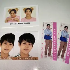 Wink up Boys be 角紳太郎 くま耳 証明写真風カード セット