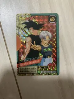 【レア】ドラゴンボールZ カードダス 悟空&トランクス POWERLEVEL11