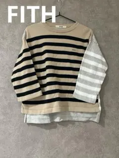 FITH ボーダー ニット 100cm