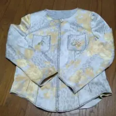 【美品】伊太利屋花柄ジッパージャケットのサムネイル
