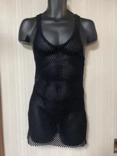 LGB ルグランブルー メッシュ タンクトップ