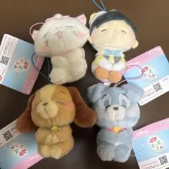 【ディズニー】ねむぐるみ　マスコット✨全4種コンプセット✨