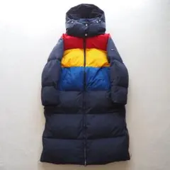 【珍品】TOMMY JEANS 肉厚 中綿入りベンチコート メンズ ロングコート