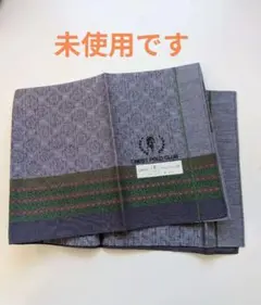 CREST POLO CLUB メンズハンカチ 100%コットン