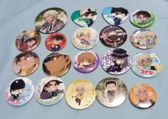 名探偵コナン　缶バッジ　19個セット