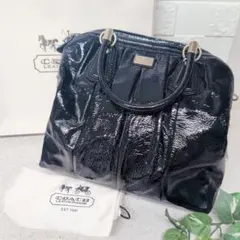 COACH コーチ マディソン パテントレザー 2WAY ショルダーバッグ 高級