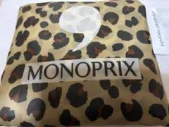 新品 モノプリ エコバッグ ヒョウ柄 レオパード柄 ノーマルサイズ
