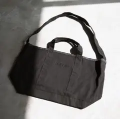 LLbean×ユナイテッドアローズグリーンレーベル グロッサリートート 黒