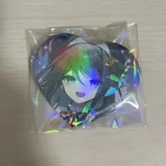 プロセカ キラキラビッグハート型缶バッジ 初音ミク 新品未使用