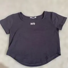 ems excite 半袖Tシャツ チャコールグレー　ミニ丈のサムネイル