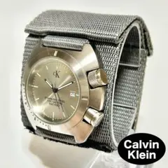 【新品電池】Calvin Klein QZ デイト リストバンド 時計 稼働品のサムネイル