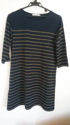 ボーダーワンピー  chocol raffine robe  Mサイズ