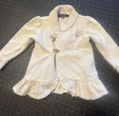 ラルフローレン 24M/90 ベビー カーディガン フリル グレー コート