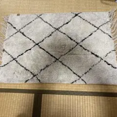 インターフォルム 玄関ラグ マット 中古