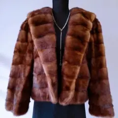 2025年最新】最高級マホガニーミンクリアルファーコートの人気アイテム