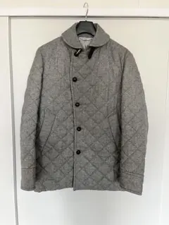 EDIFICE グレー キルティングジャケット(コート)