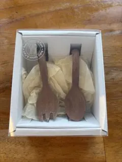 Baby Spoon & Fork 木製 ベビー用食器セットのサムネイル