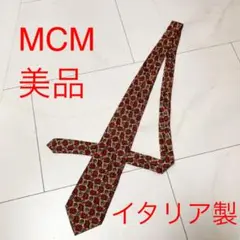 イタリア製　100%シルク　MCM ネクタイ