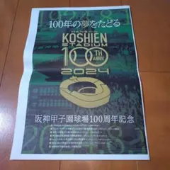 【非売品】甲子園100周年記念 7/30 タブロイドのサムネイル