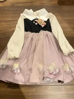 しまむら　Littc リトシー　オーロラ姫　ブライア　ローズ　長袖　ワンピース