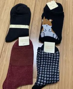 週末限定値下げ　チュチュアンナ　靴下　四足まとめ売り