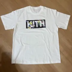 人気デザインKITH キス ボックスロゴ Tシャツ フローラル