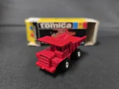 トミカ黒箱59日立ダンプカー(日本製) レア色。美品。のサムネイル