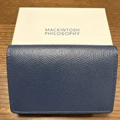 MACKINTOSH PHILOSOPHY ネイビー 名刺入れのサムネイル